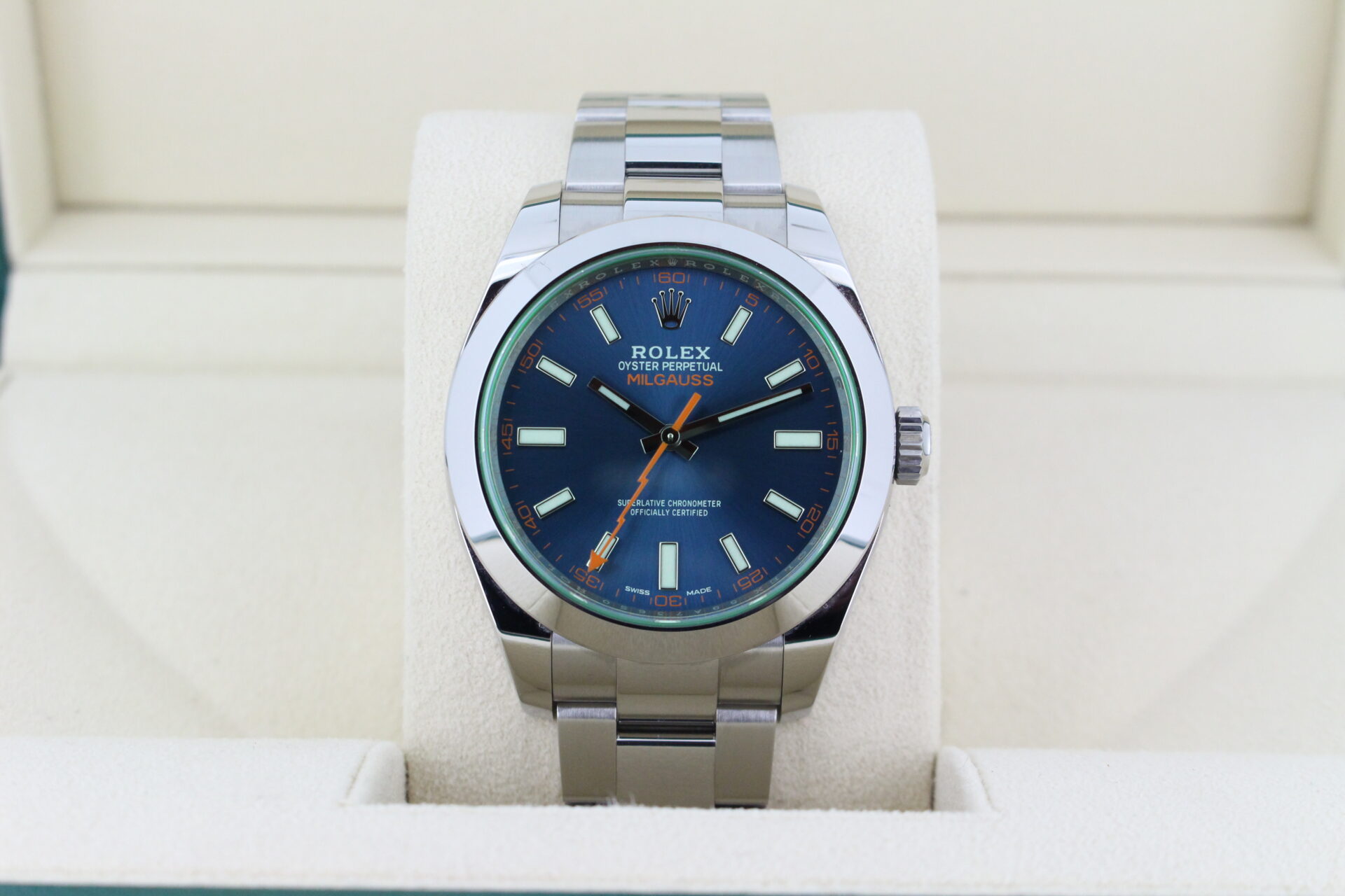 Rolex Milgauss Z-Blue 116400GV - Image 4