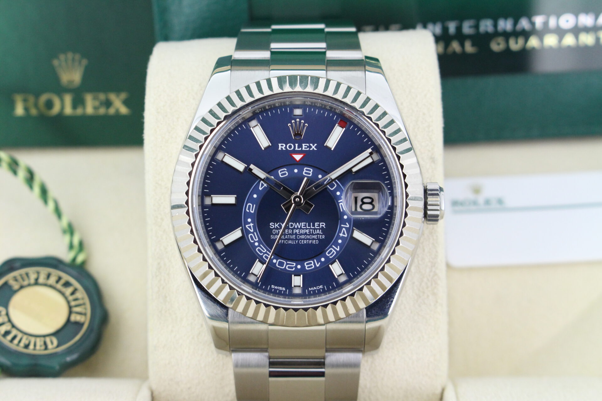 Rolex Sky-Dweller Blue Dial 326934 - Image 4