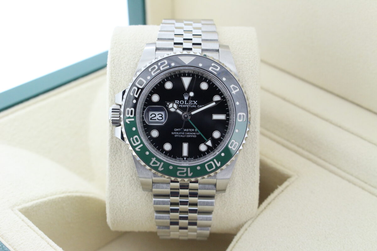 Rolex GMGT Master II Sprite 126720VTNR turned