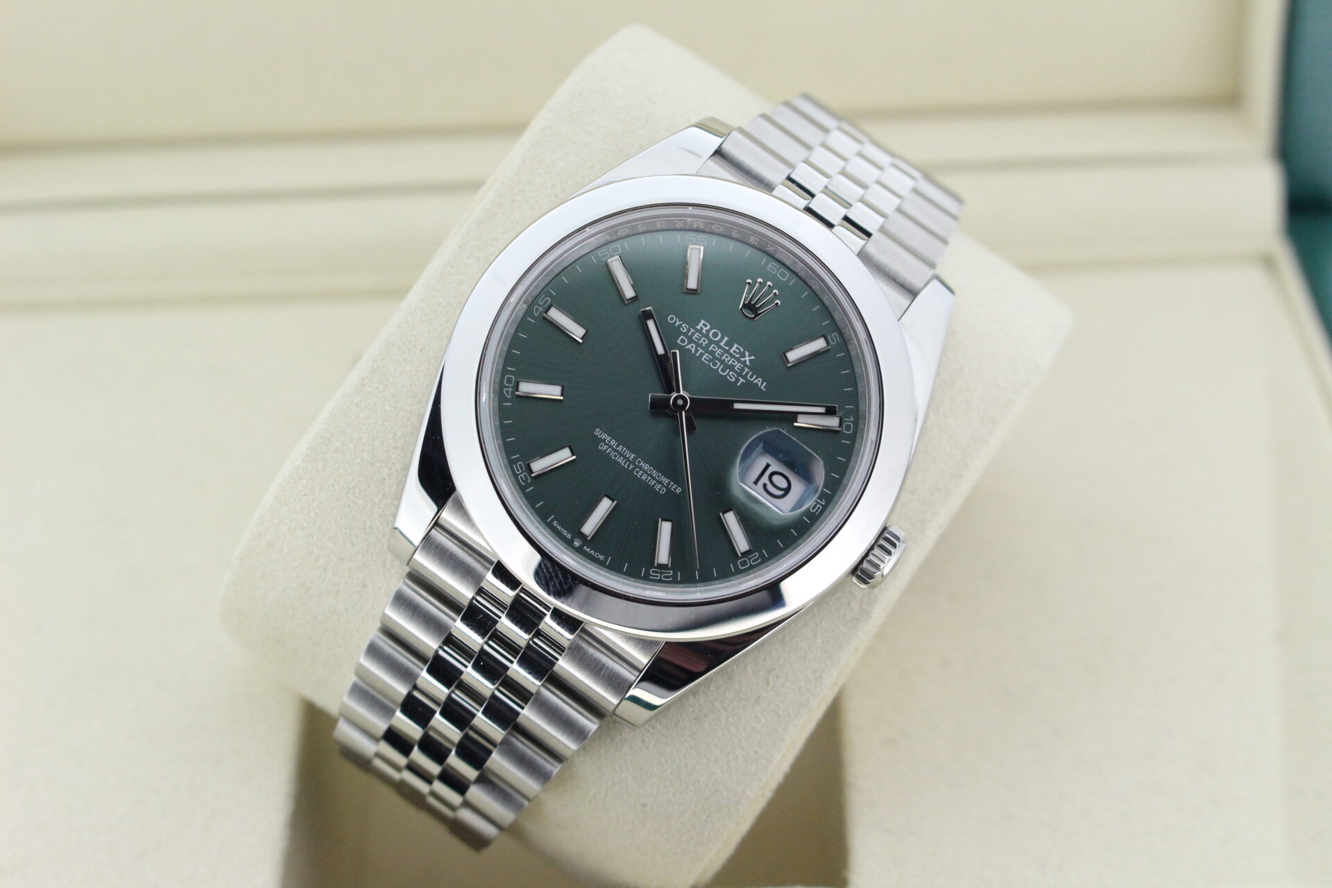 Rolex Datejust with a smooth bezel