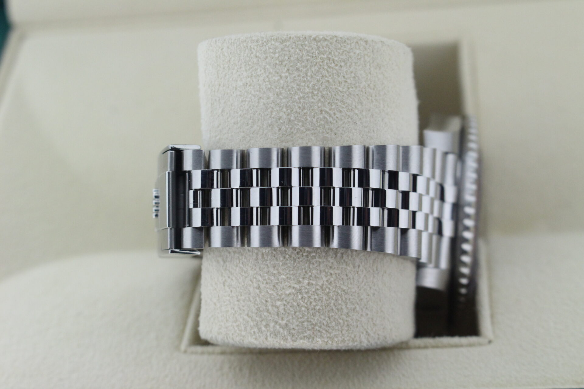 Rolex GMT Master II Pepsi 126710BLNR on a jubilee bracelet