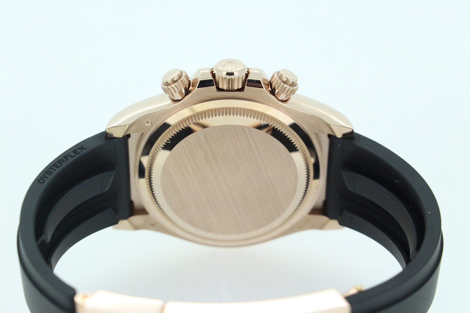 Case back of Rolex Daytona Everose Gold 126515LN