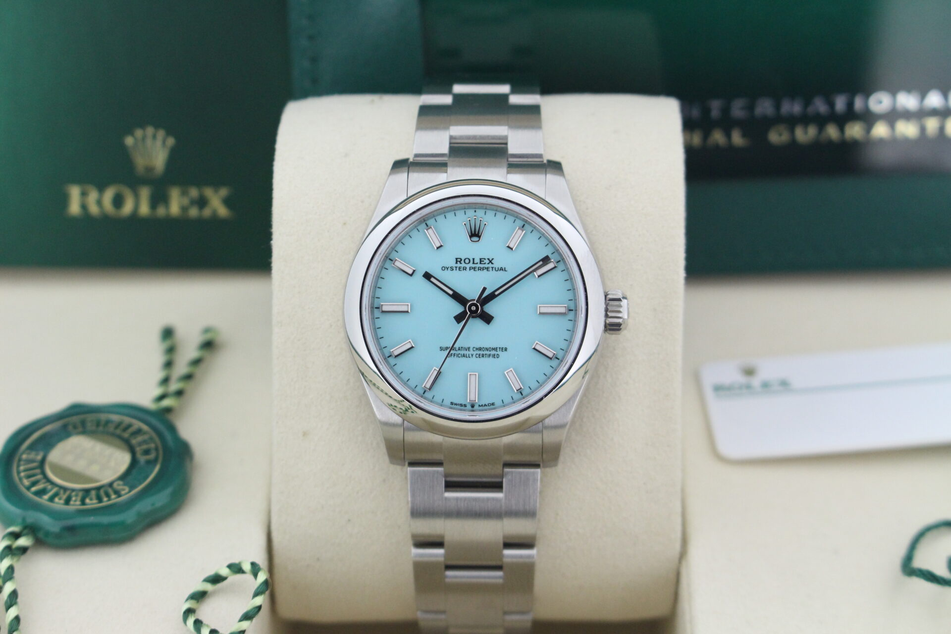 Rolex Oyster Perpetual Tiffany 277200 - Image 3