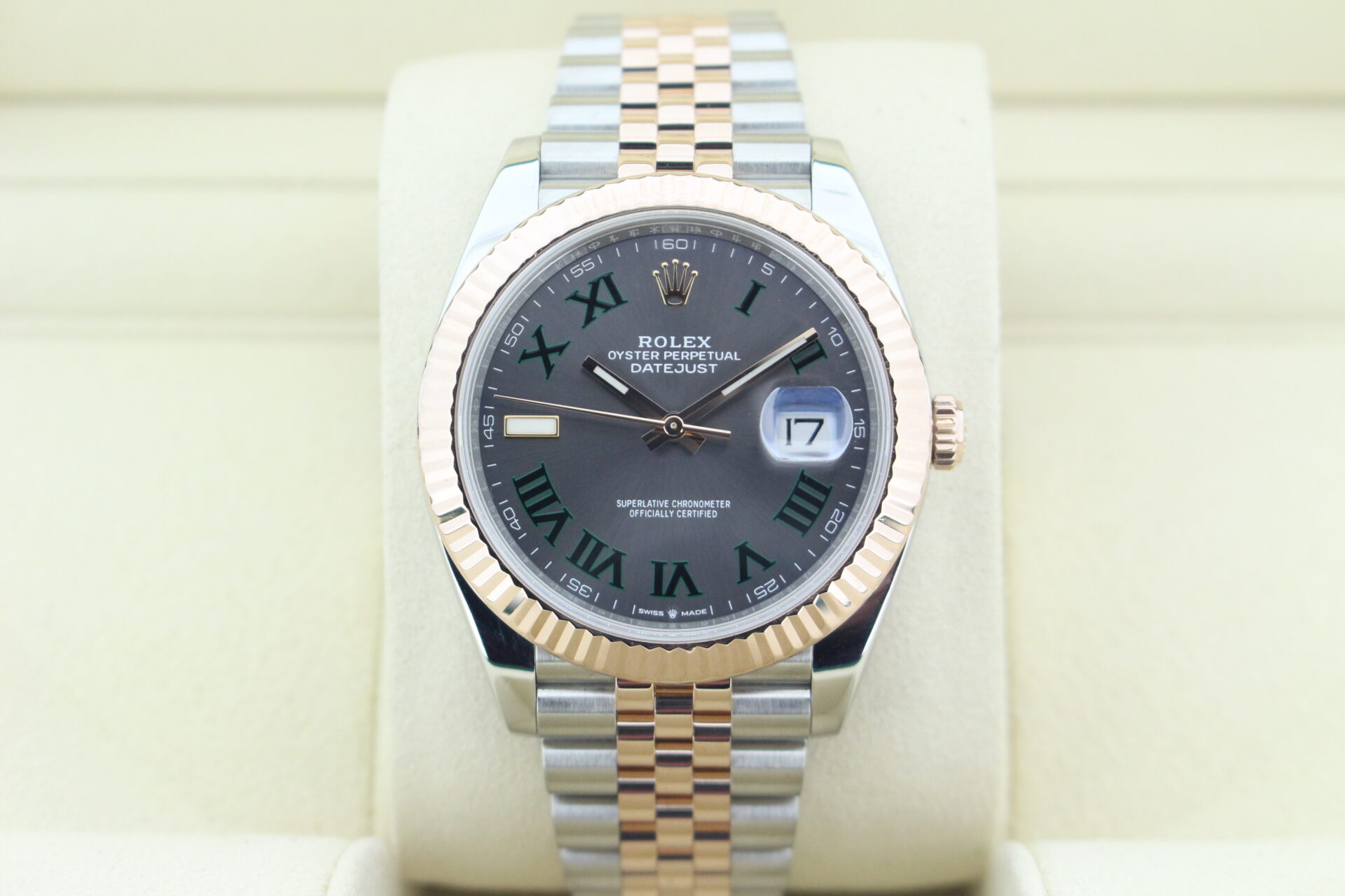 Rolex Datejust Wimbledon Bi-Metal Jubilee 126331