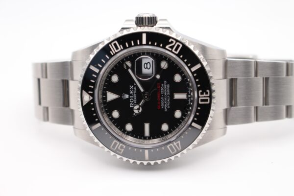 Rolex Sea-Dweller 50th anniversary edition on a white background