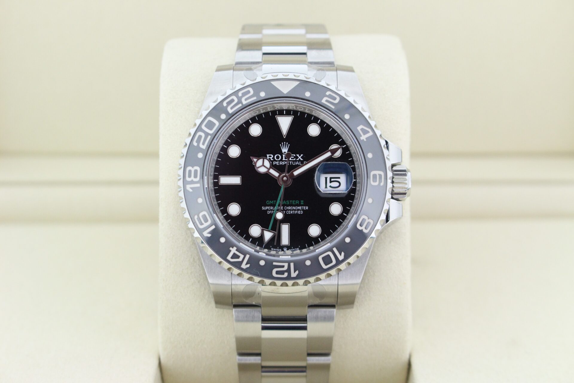 Rolex GMT Master II Bruce Wayne 126710GRNR