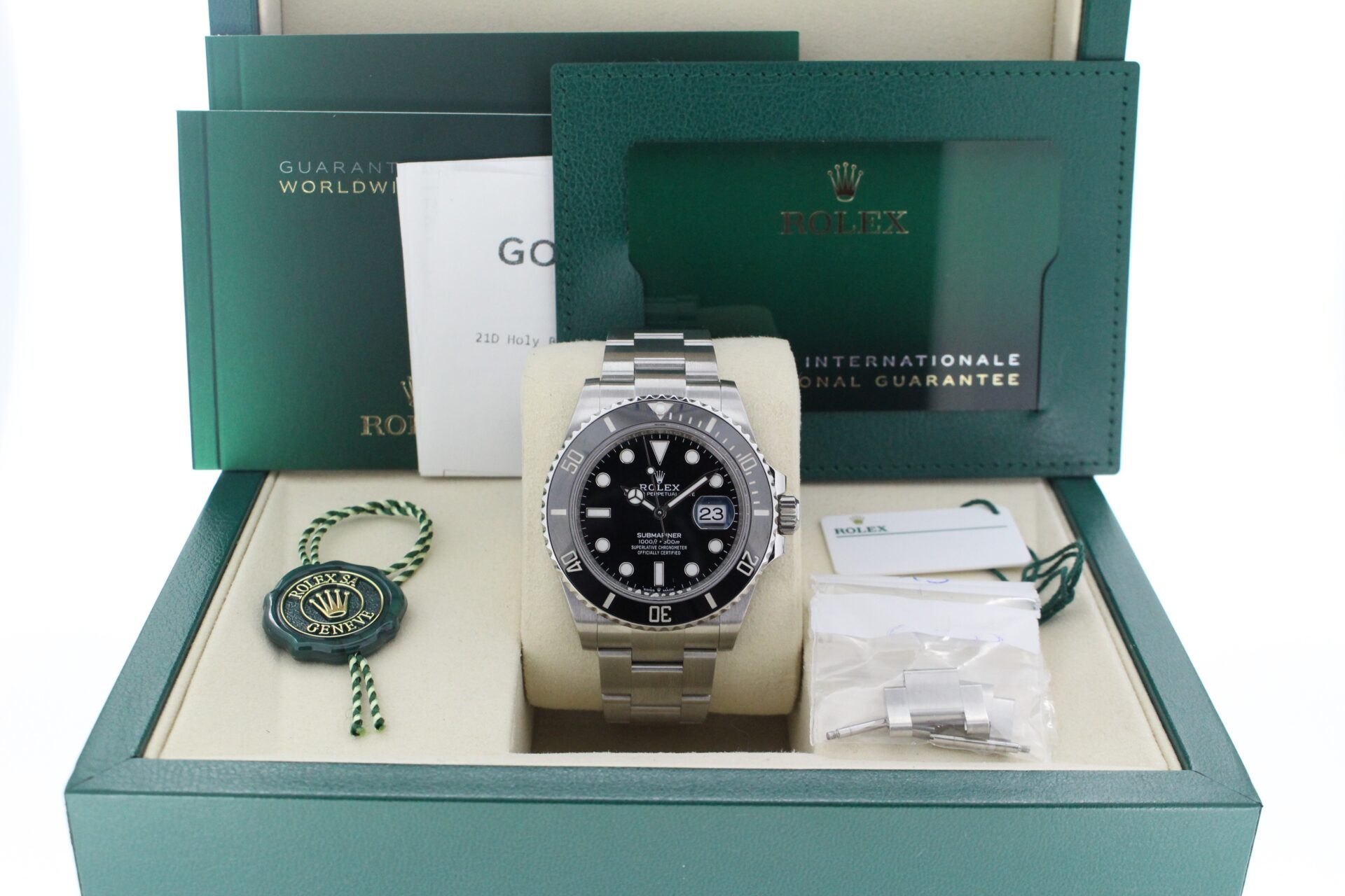 Rolex Submariner date in its box 126610ln with all original accessories making a full set