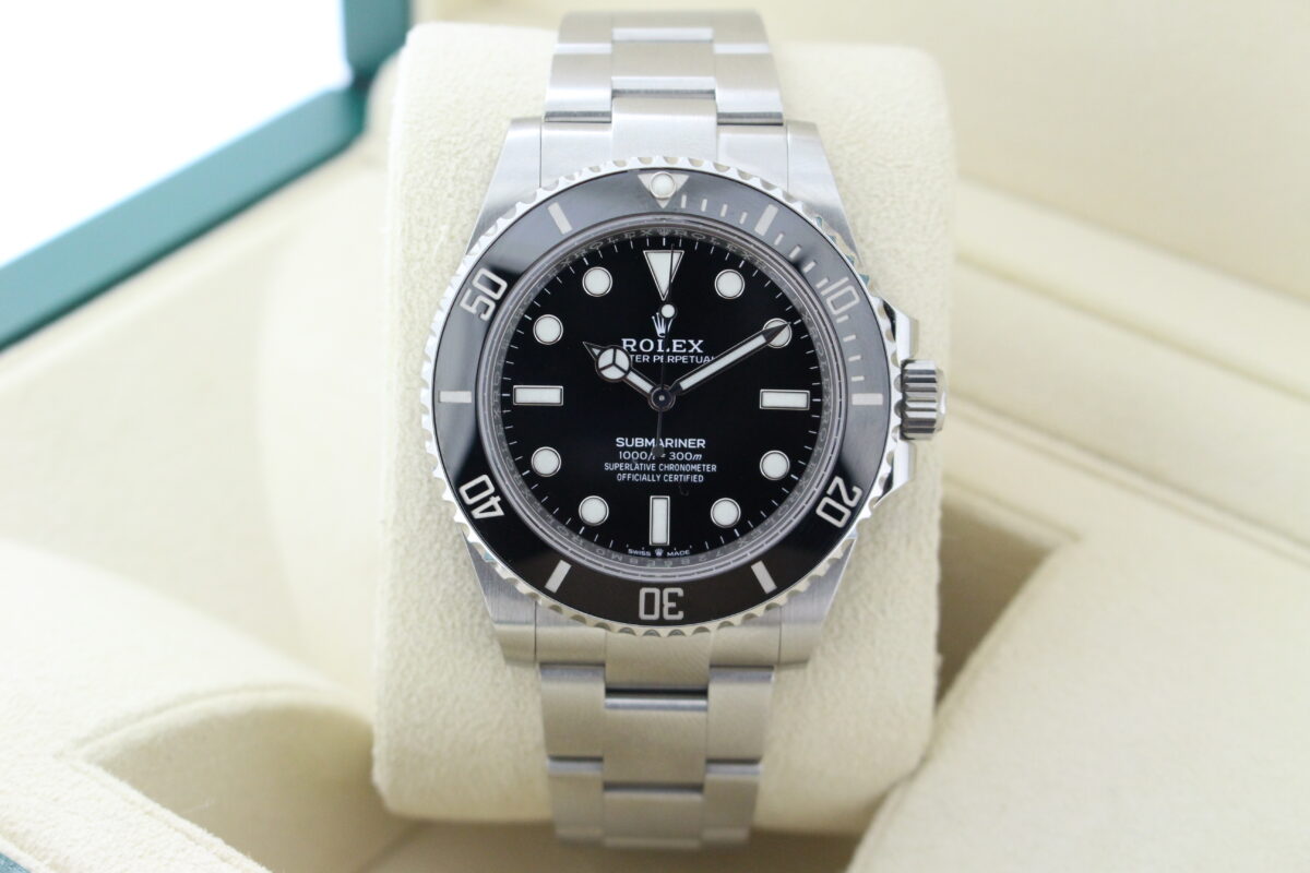 Rolex Submariner No Date 124060 Black turned