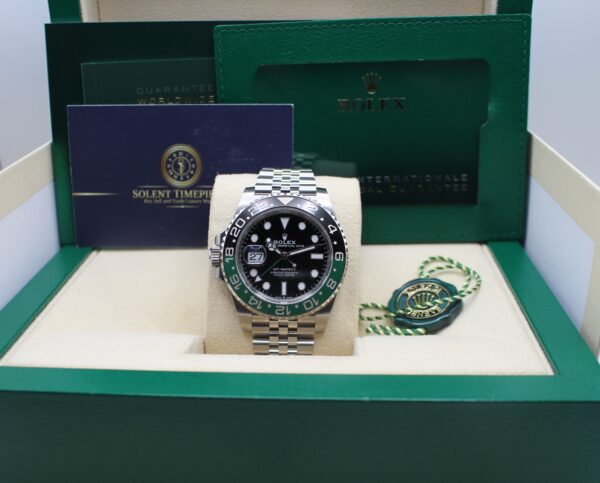 Rolex GMT Master II Sprite in its box with original accessories