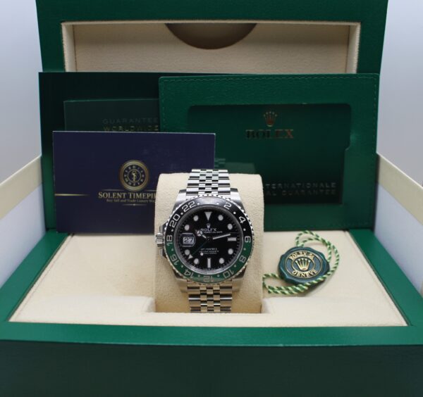 Rolex GMT Master II Sprite in its box with original accessories