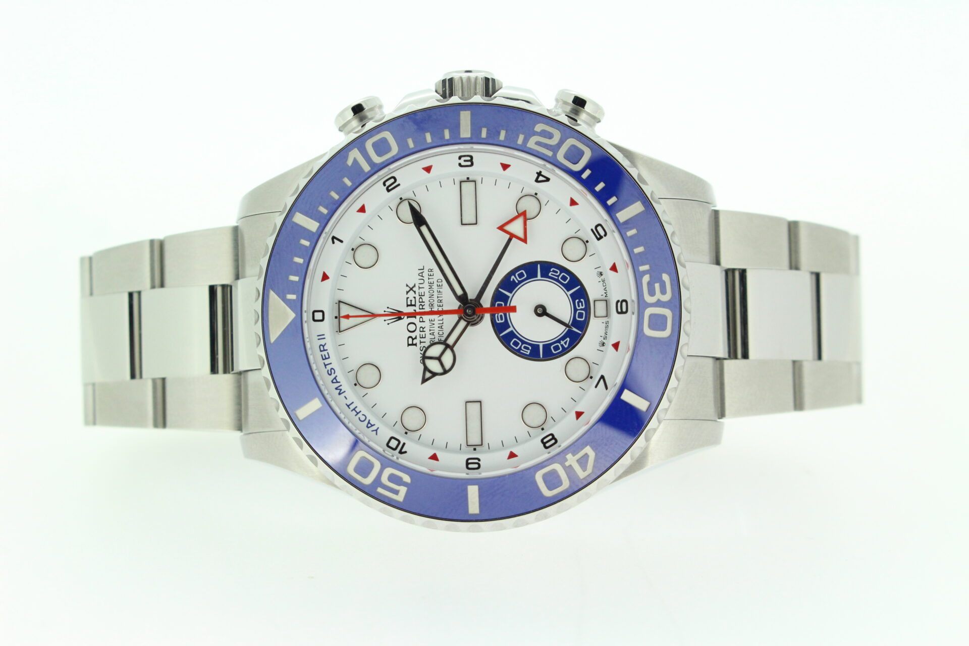 Rolex Yacht-master II 126680 on a white background