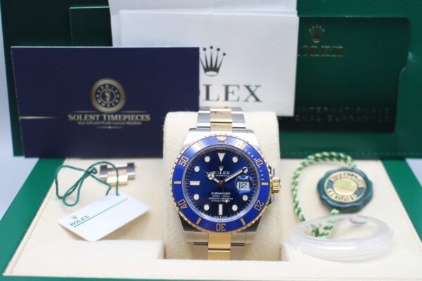 Rolex submariner Bluesy full set with all accessories on show