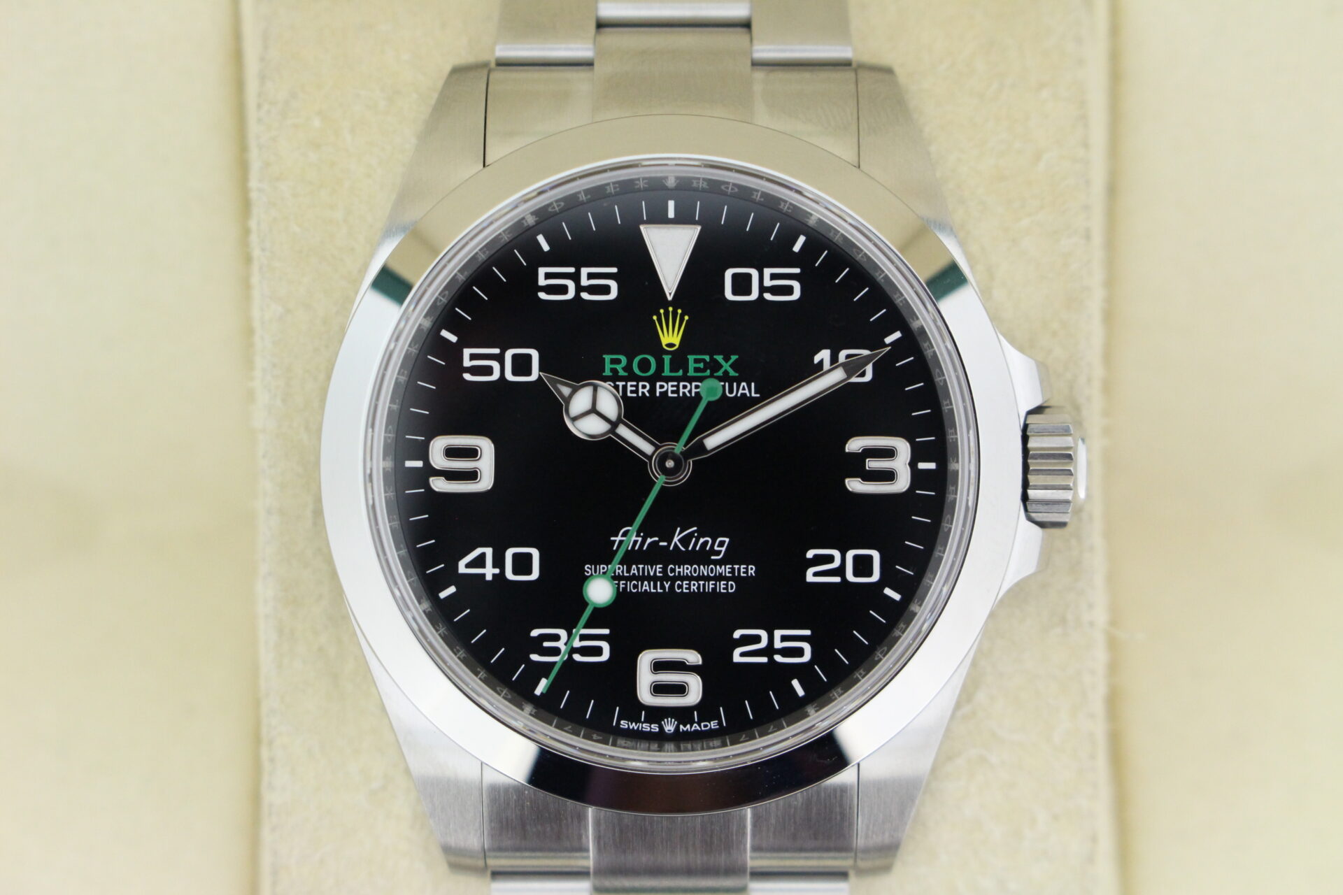 Rolex Air King 126900 watch face