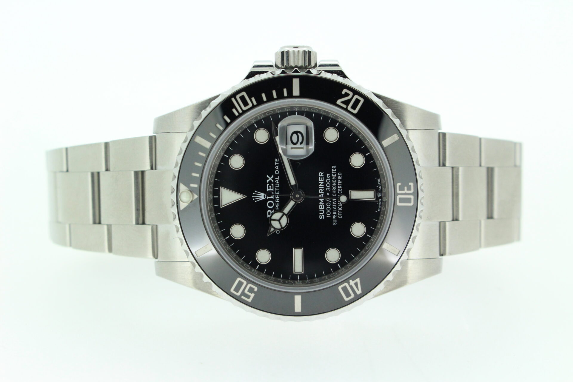 Rolex Submariner Date 41mm 126610LN on a white background