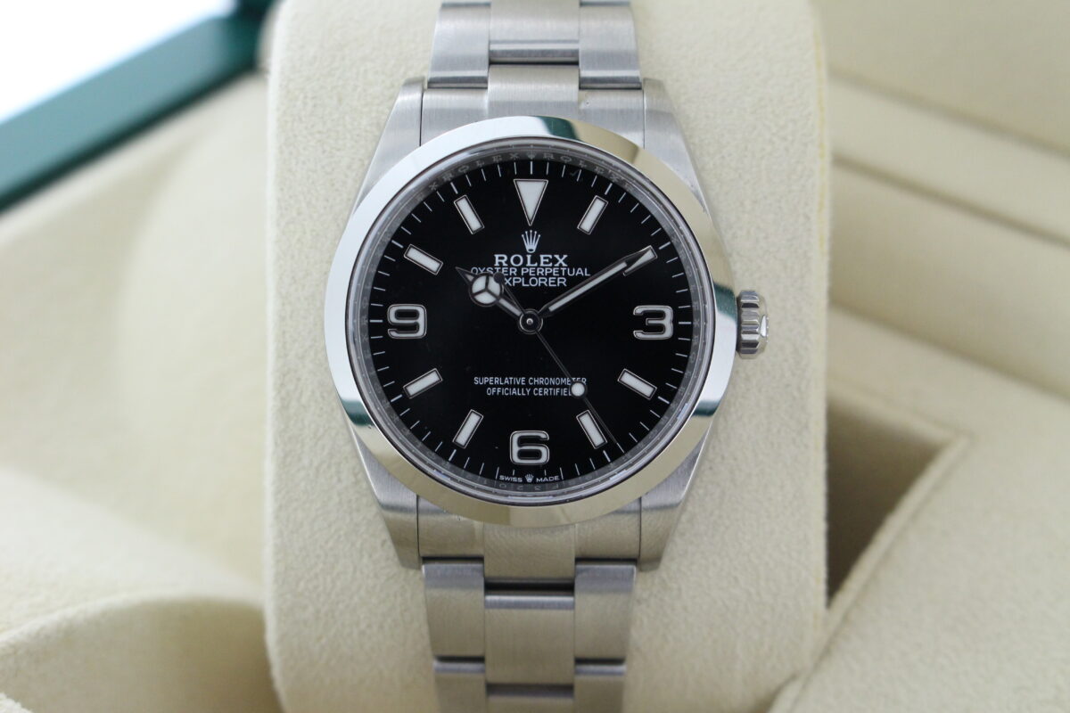 Rolex Explorer I 36mm 124270 turned