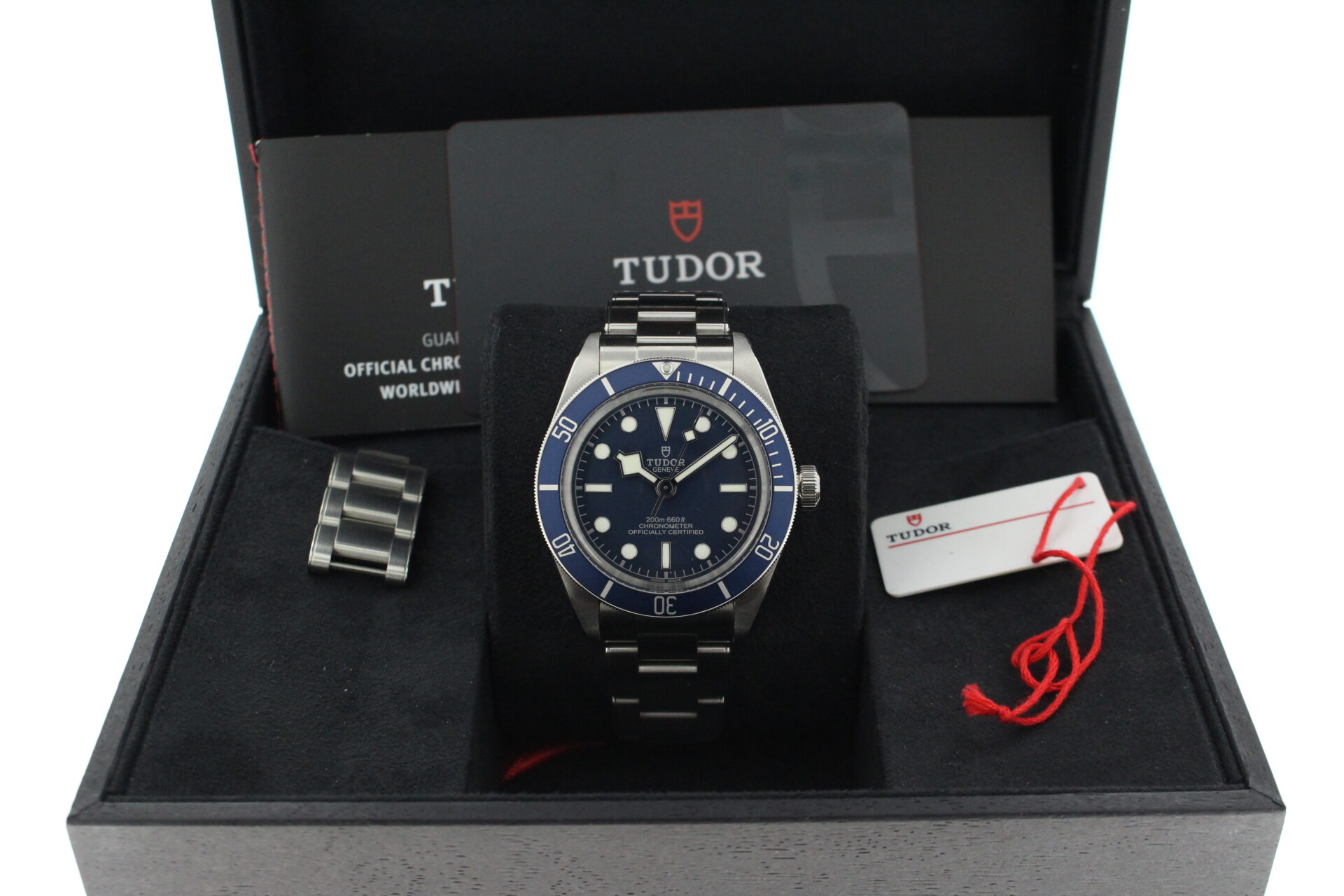 Tudor Black Bay 58 79030B in it's box with swing tag, booklets and warranty card