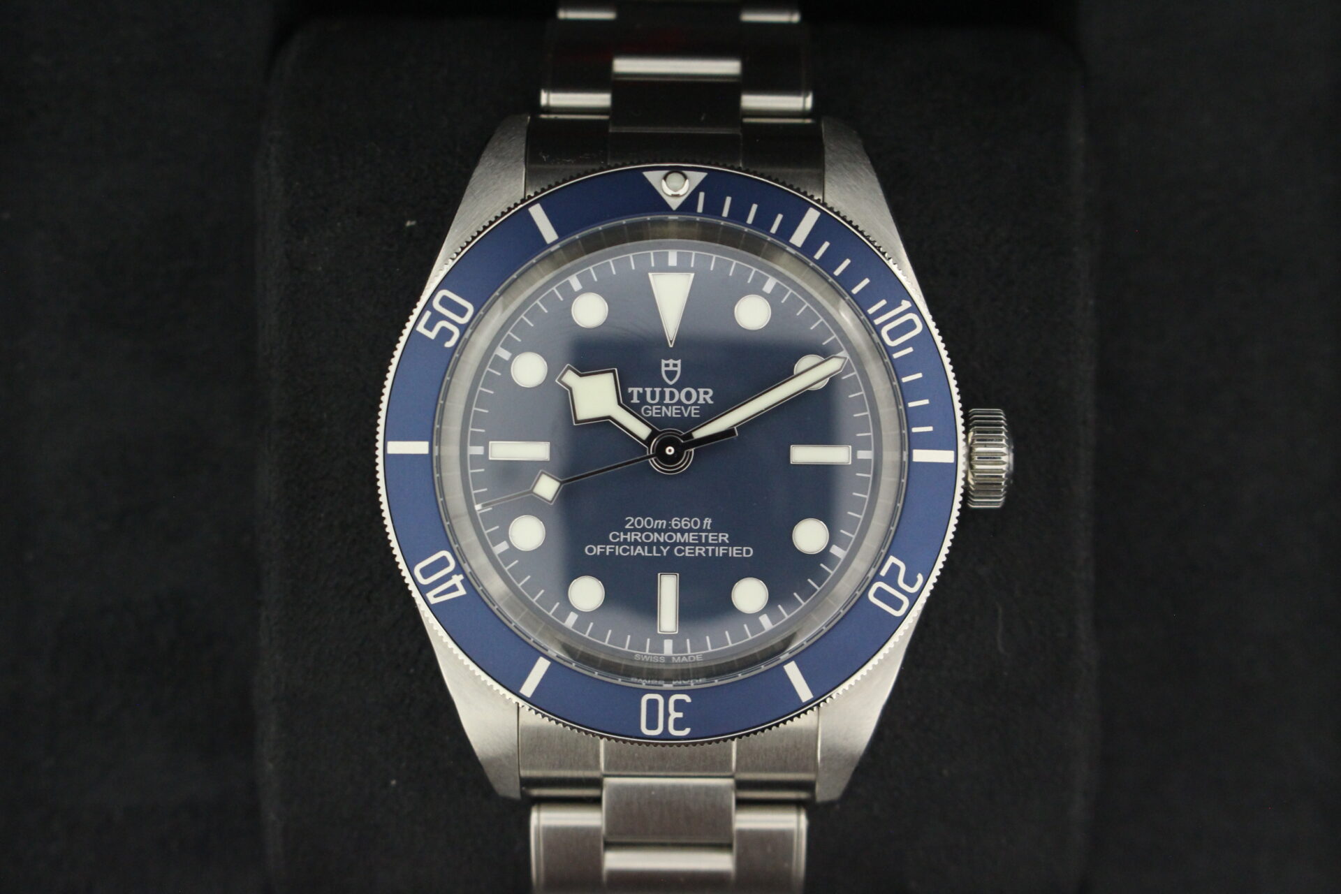 Tudor Black Bay 58 79030B watch face