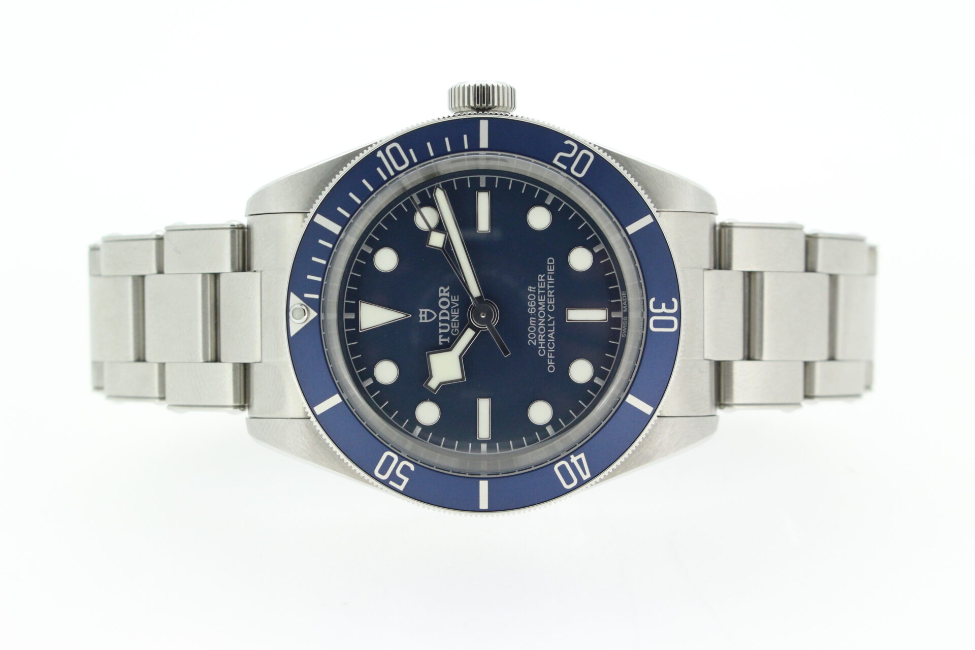 Tudor Black Bay 58 79030B on a white background