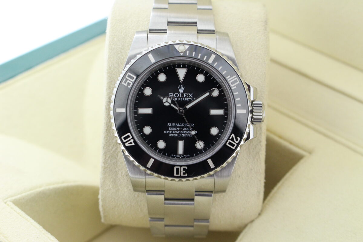 Rolex Submariner No Date 114060 turned