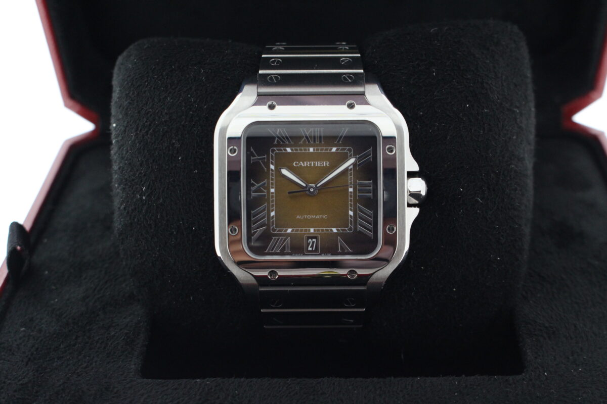 Cartier De Santos Tobacco Large WSSA0064