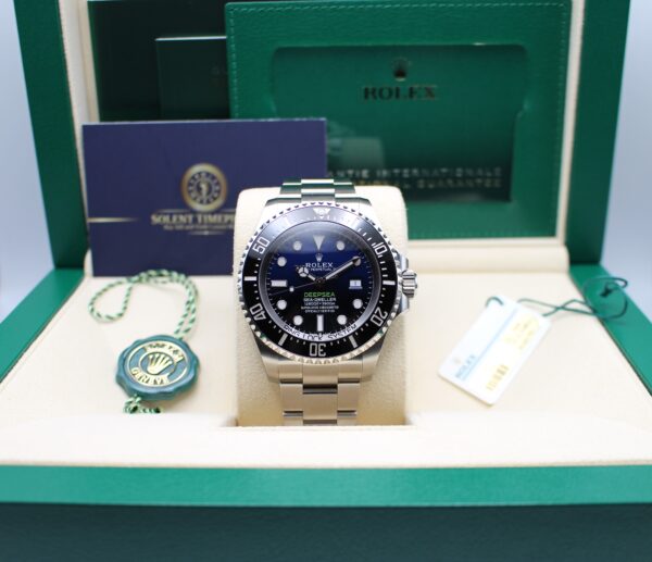 Rolex 126660 Deepsea James Cameron Displayed in its box with all original accessories