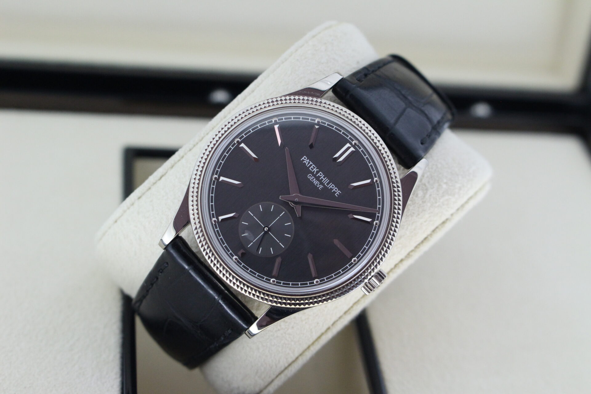 Patek Philippe Calatrava 6119G-001 tilted