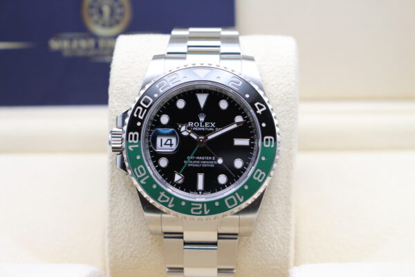 Rolex GMT Master II Sprite Oyster in its box