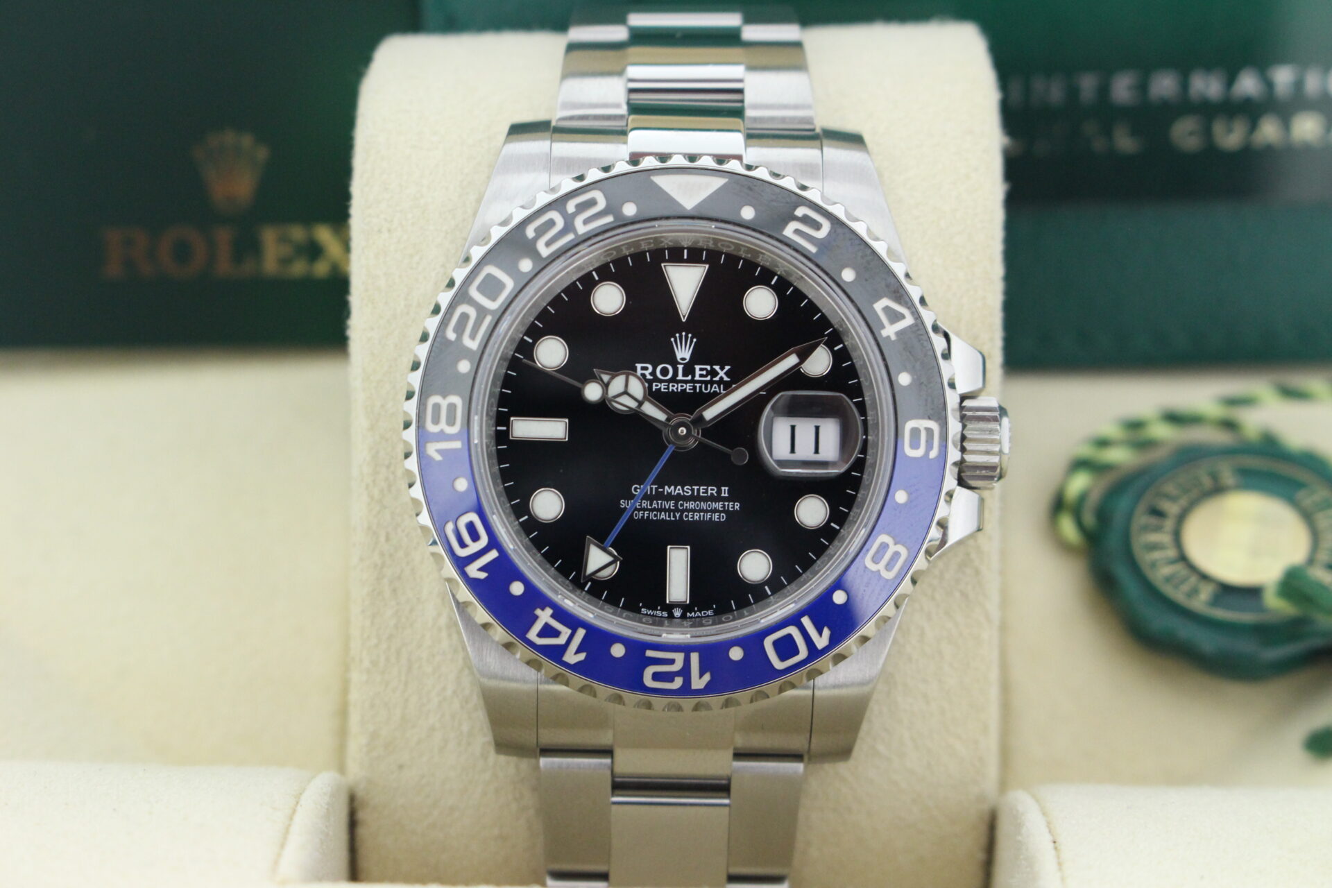 Rolex GMT Master II Batman 126710BLNR - Image 17