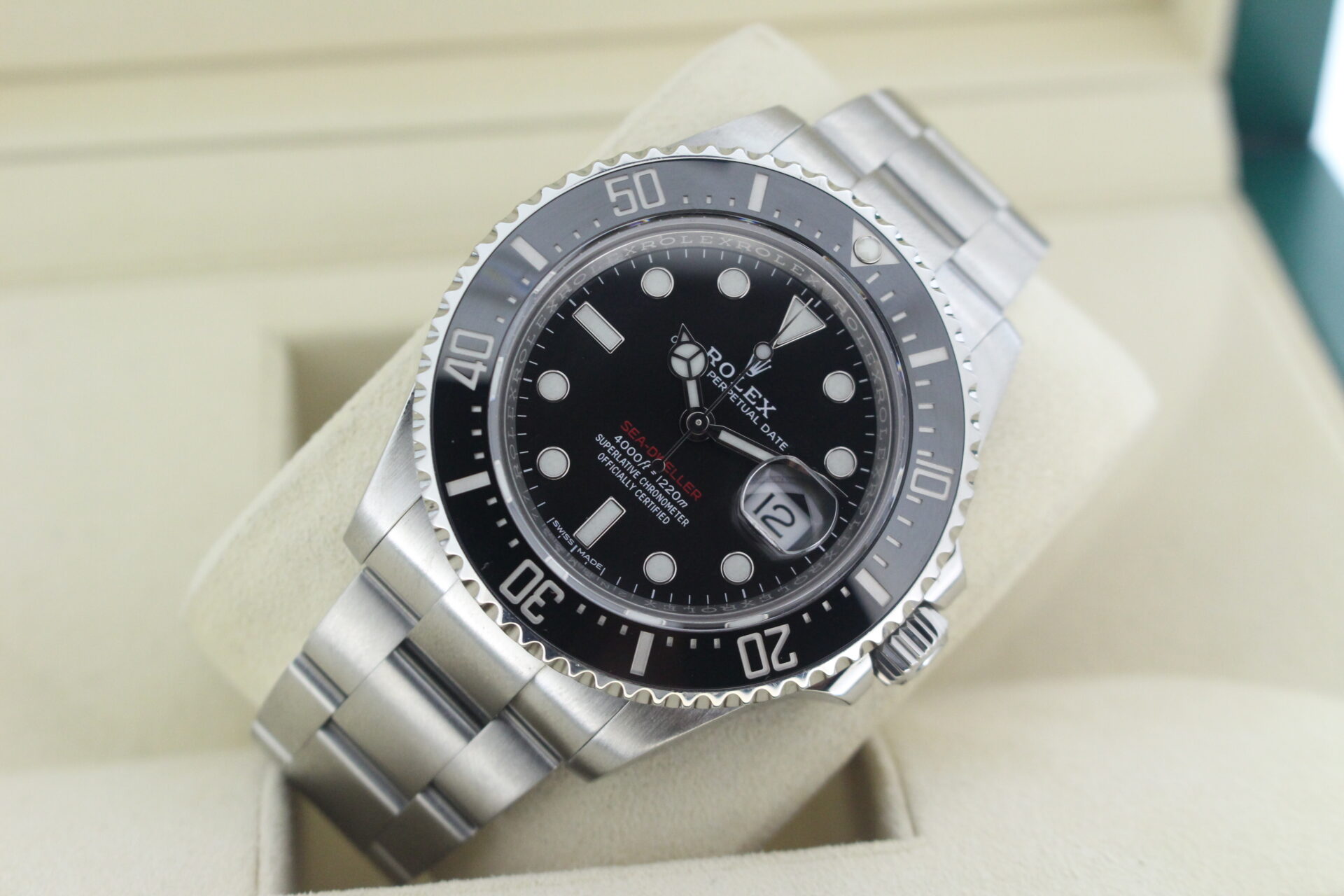 Rolex Sea-Dweller 50 Anniversary 126600 tilted