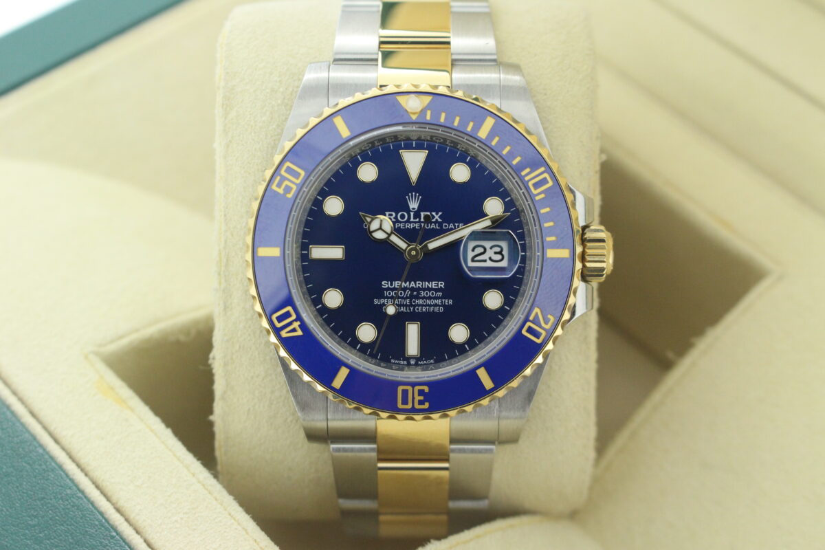 Rolex Submariner Bluesy 41mm 126613LB turned