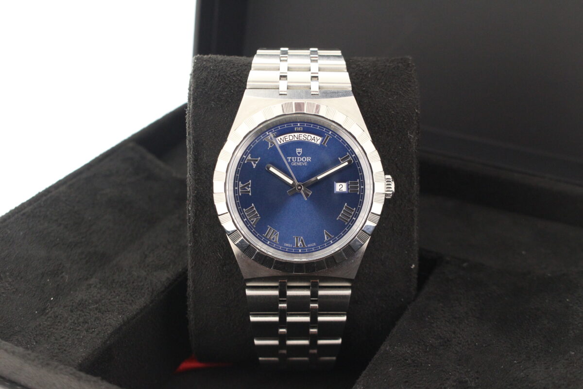 Tudor Royal Day Date Blue