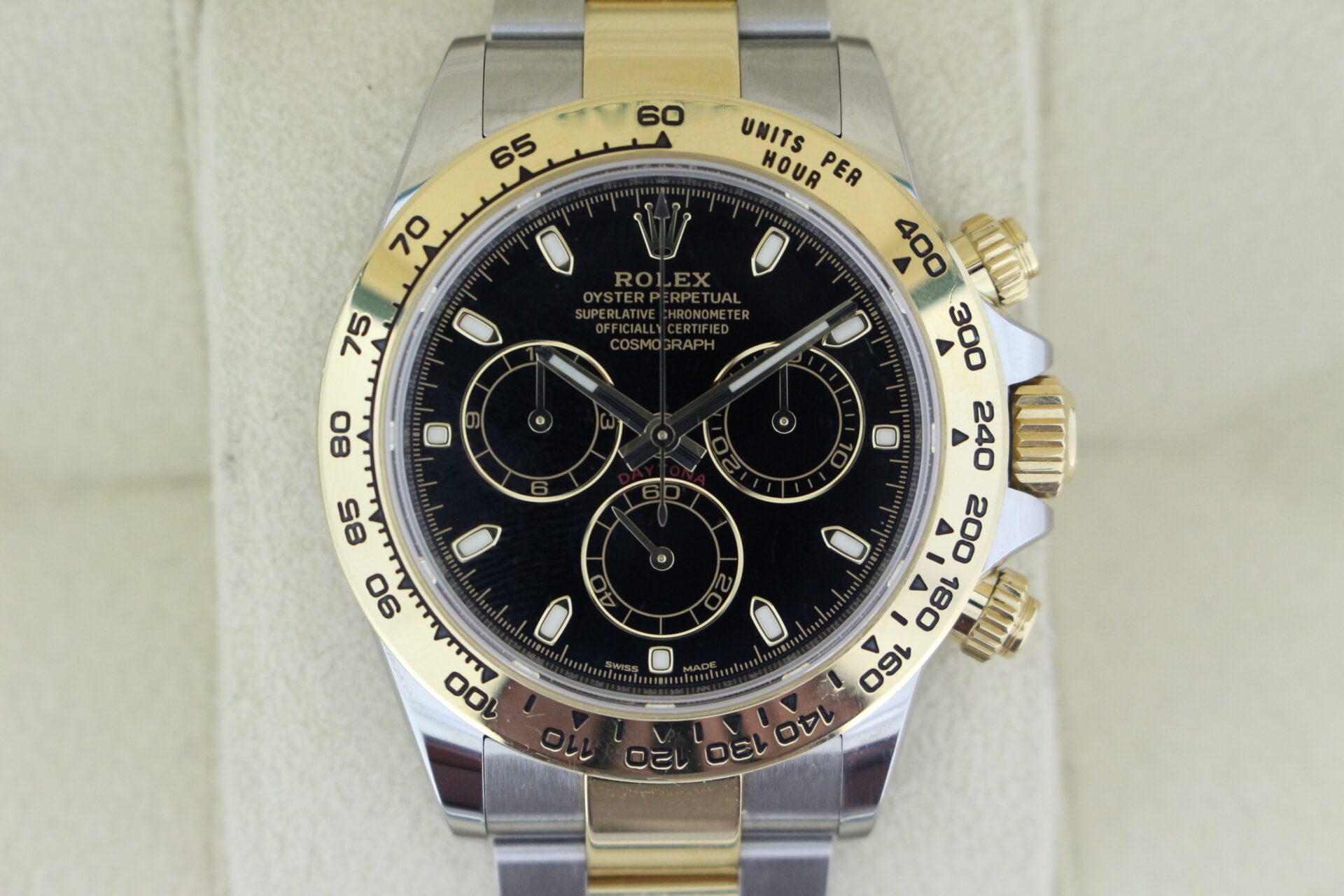 Rolex Daytona Black 116503 watch face