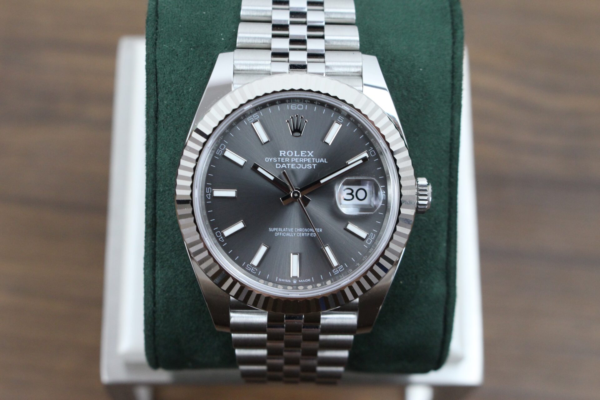 Rolex Datejust 41 Slate Grey 126334 - Image 3