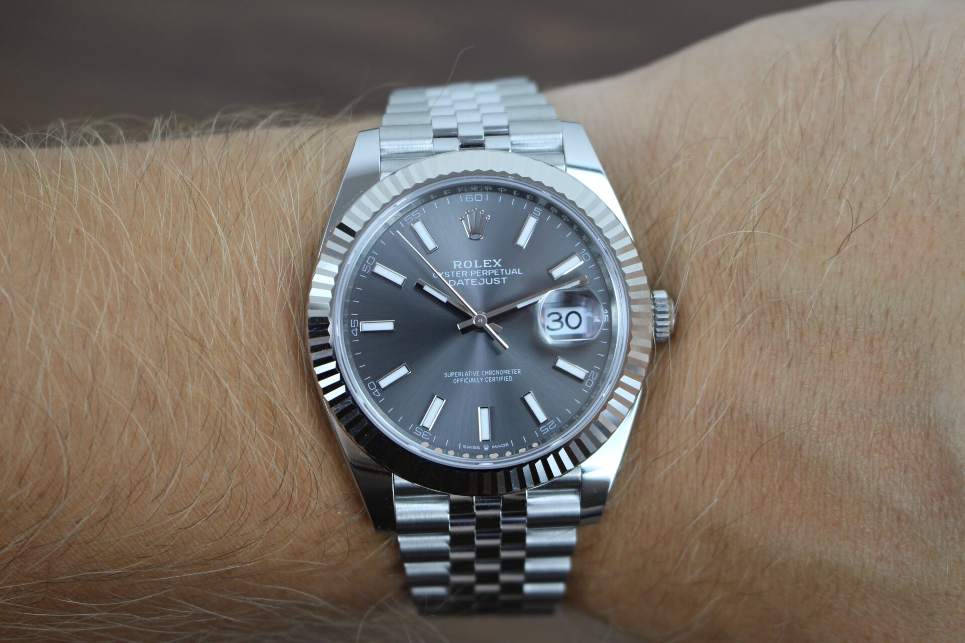 Rolex Datejust 41 Slate Grey 126334 - Image 18