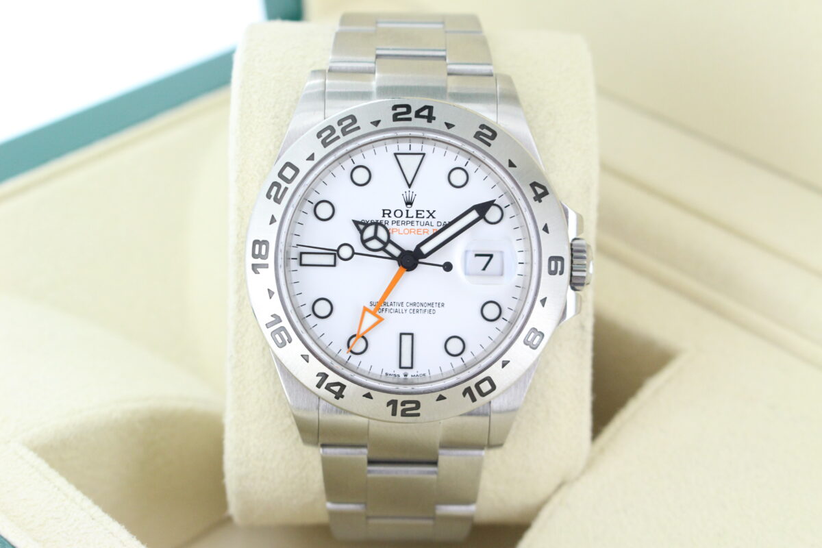Rolex Explorer II Polar 226570 turned