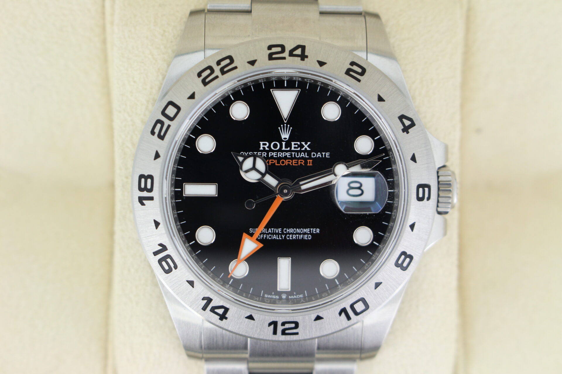 Rolex Explorer II 226570 watch face