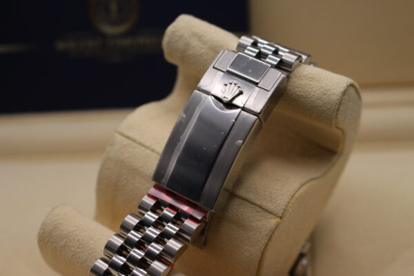 Rolex clasp and jubilee bracelet with full protective stickers on