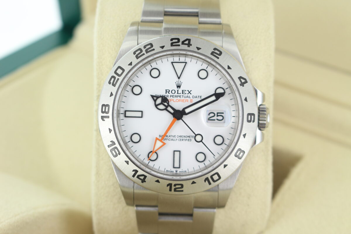 Rolex Explorer II Polar 226570 turned