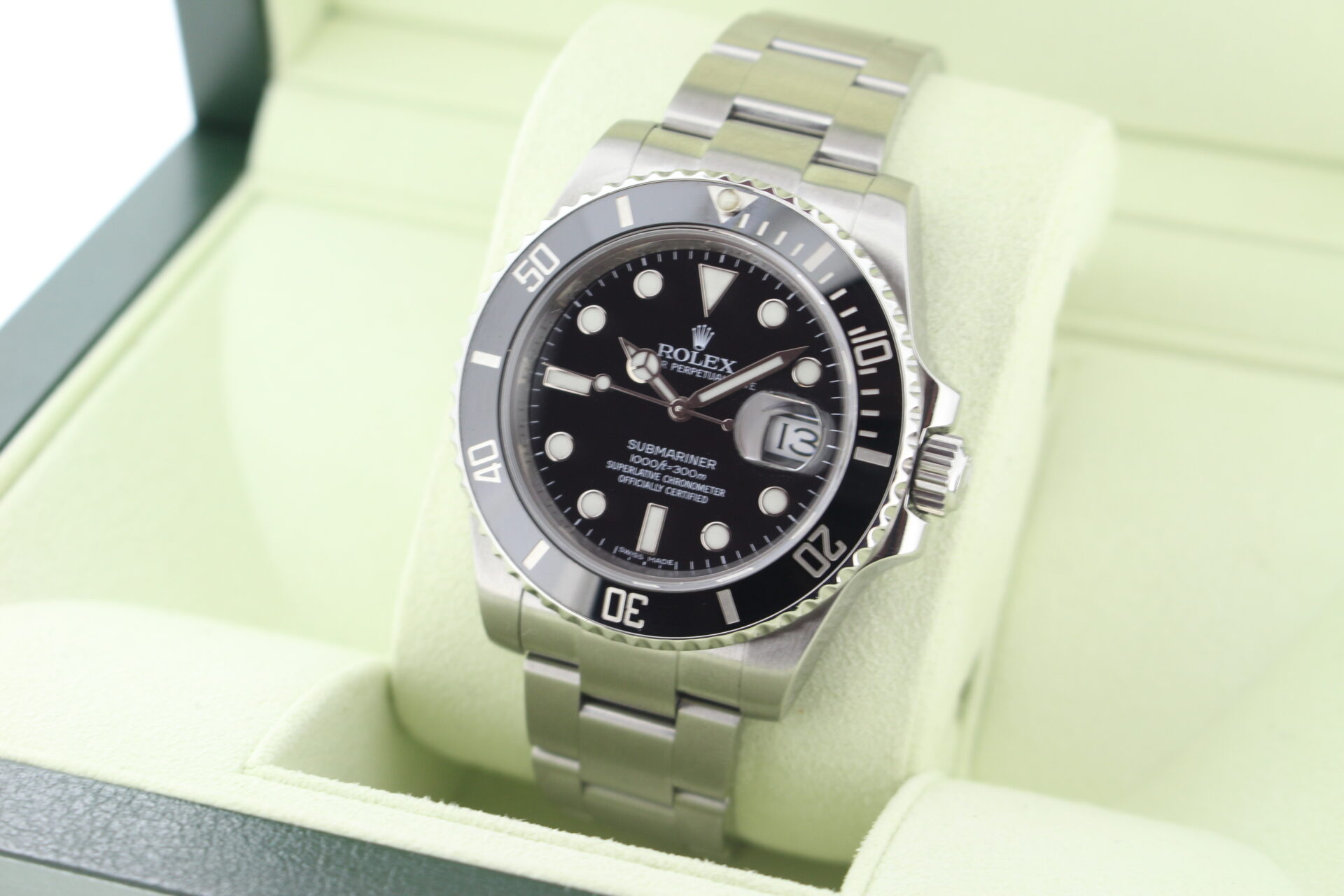 Facing towards the left to show the right angle