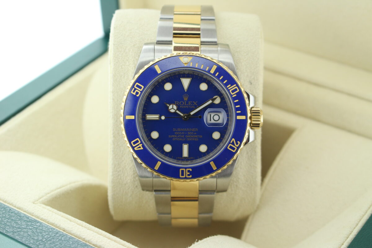 Rolex Submariner Bluesy 40mm 116613LB turned