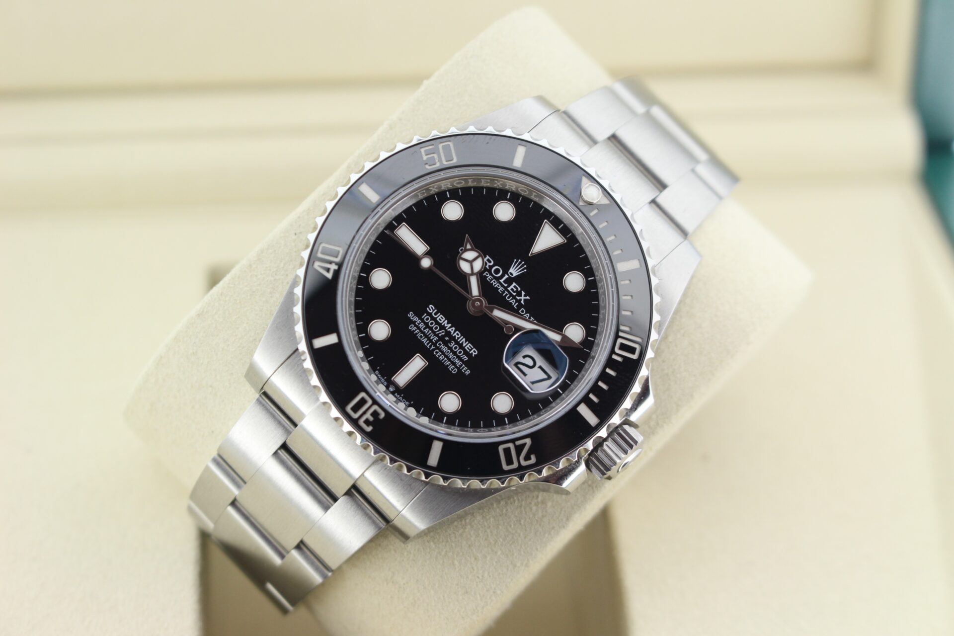 Rolex Submariner Date 41mm 126610LN tilted