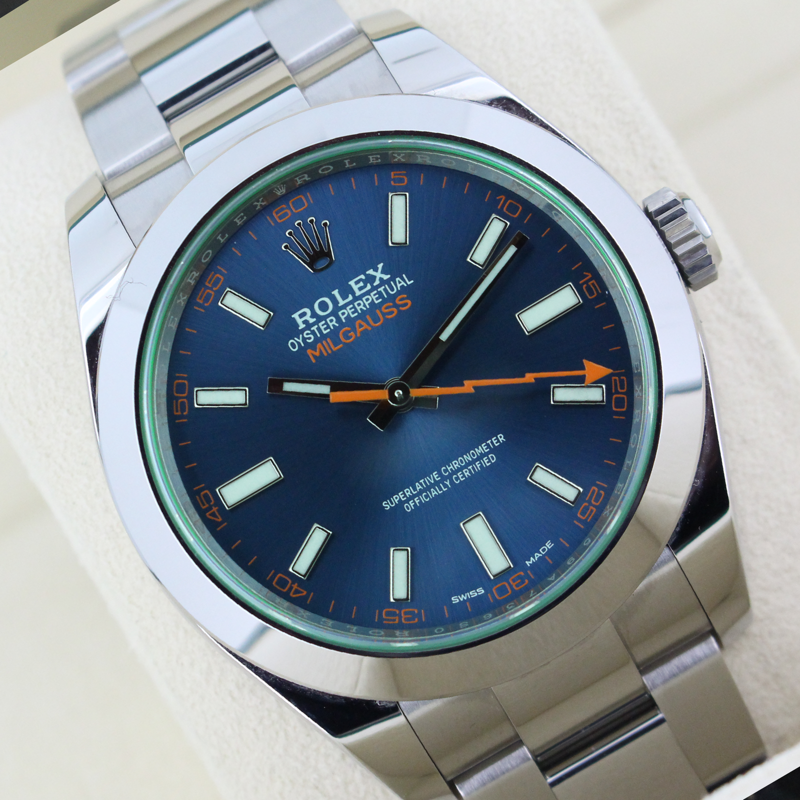 Rolex Milgauss Z-Blue 116400GV