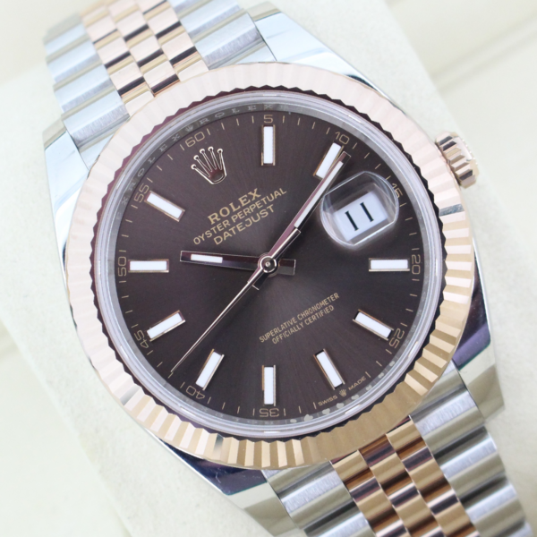 Rolex Datejust 41 Chocolate Dial