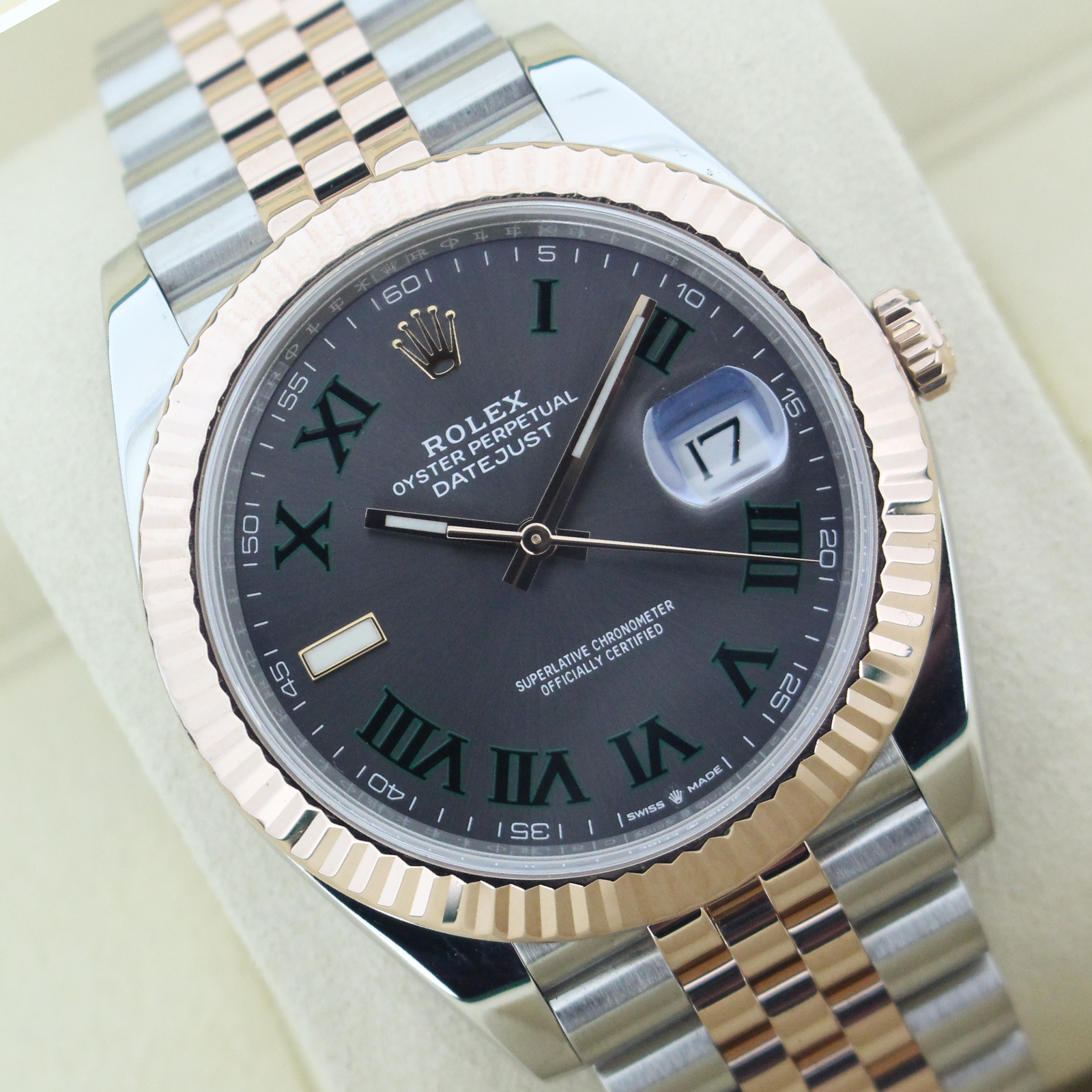Rolex Datejust 41 Wimbledon Dial 126331