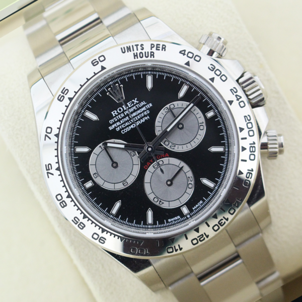Rolex Le Mans tilted at an angle