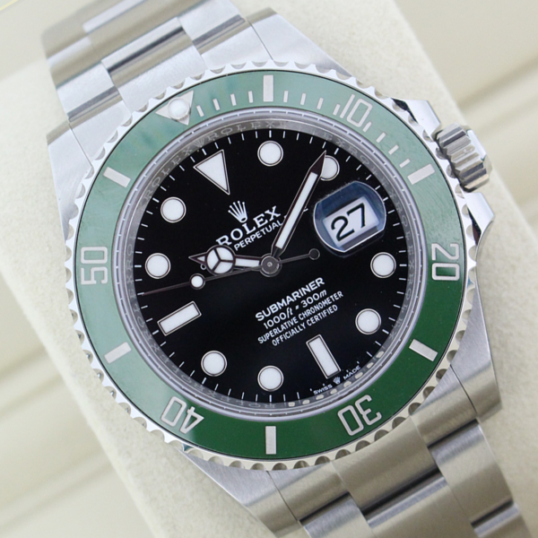 Rolex Starbucks rotated at an angle