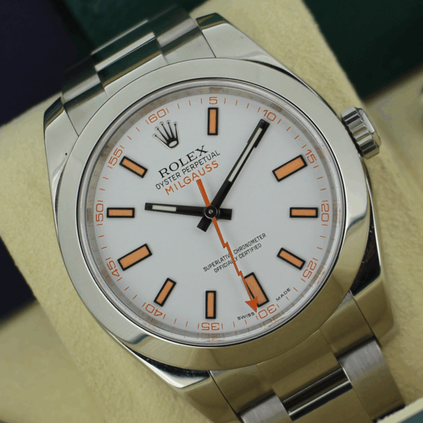 Rolex Milgauss White 116400