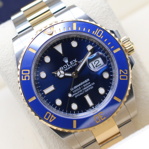 Rolex 126613LB at an angle reading 10 past 10