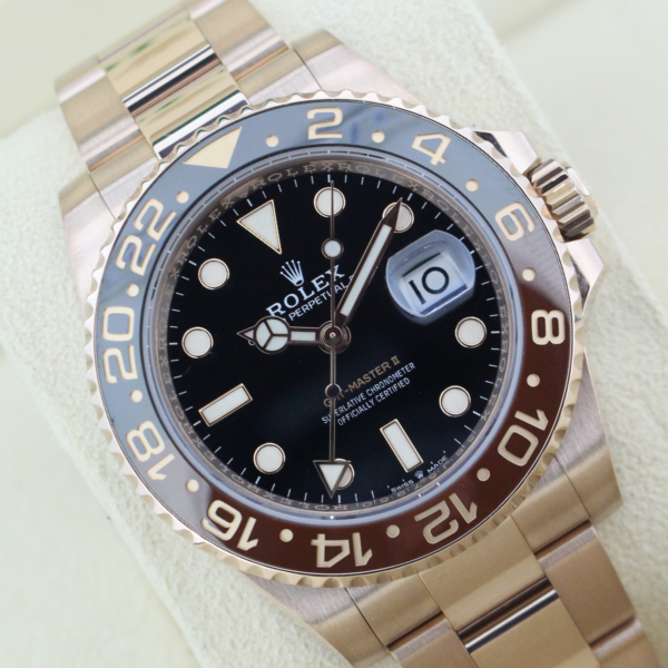 Rolex GMT Master II Full Everose Rootbeer 126715CHNR