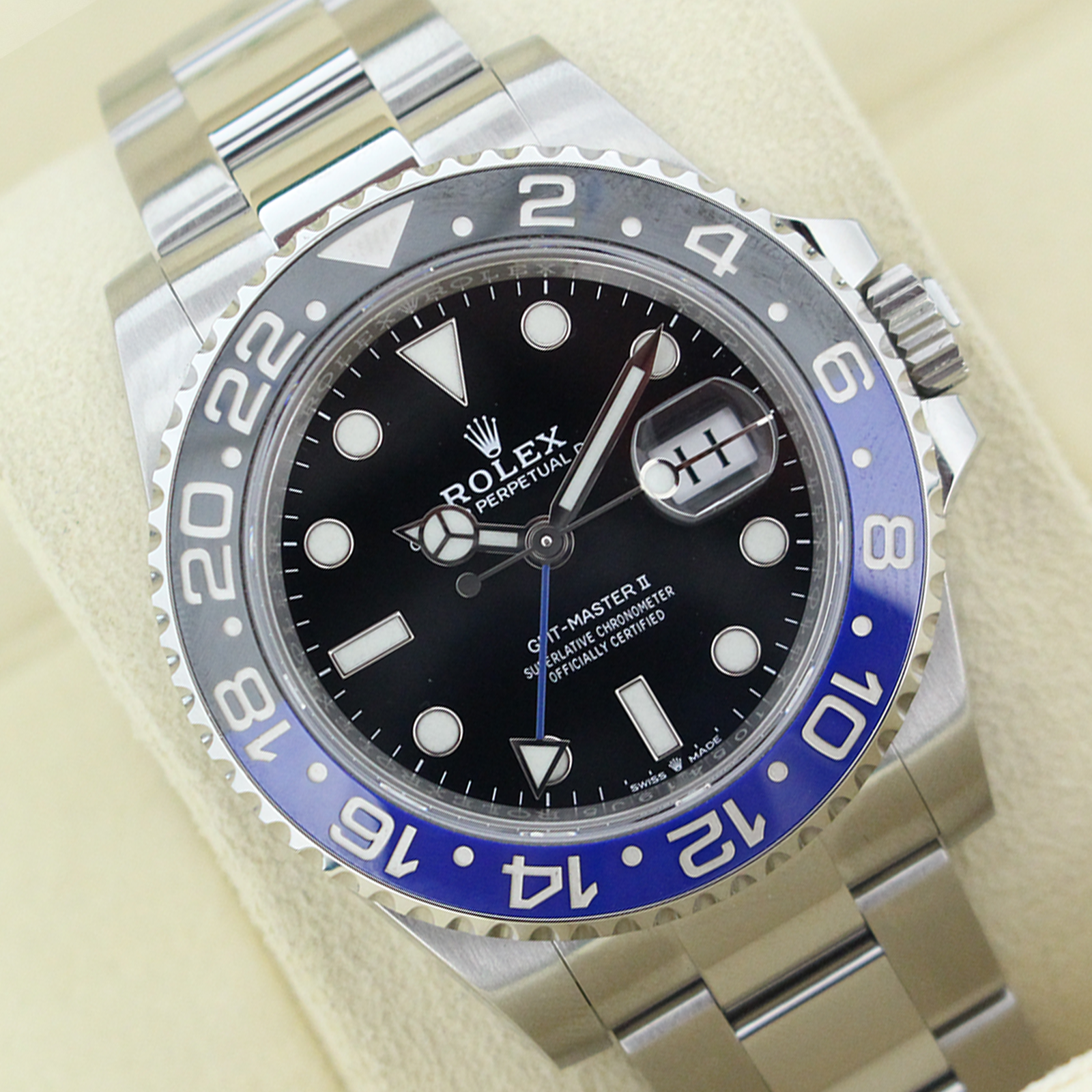 Rolex GMT Master II Batman 126710BLNR